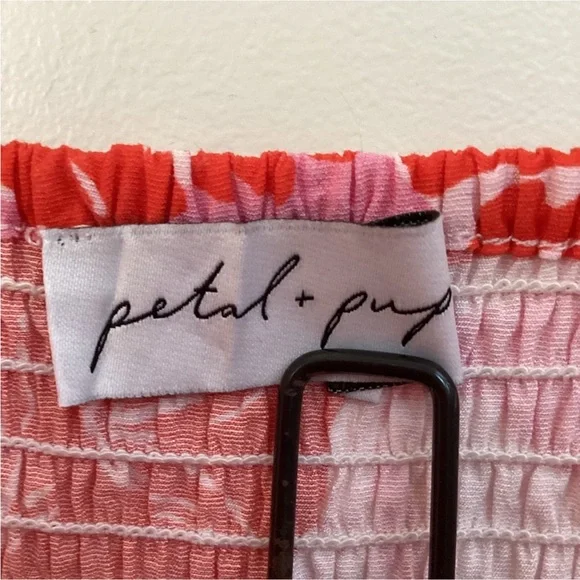 Petal & Pup Maggie Mini Dress - Pink/Red Floral - Picture 6 of 7